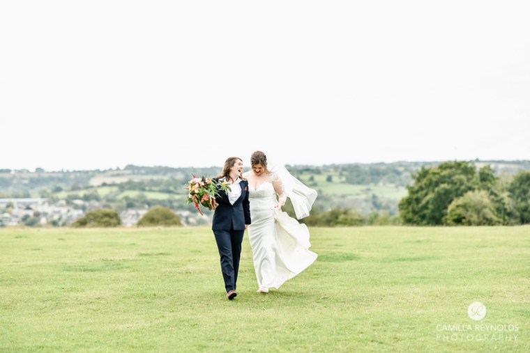 same sex lesbian wedding photography Cotswolds The Old Lodge (37)