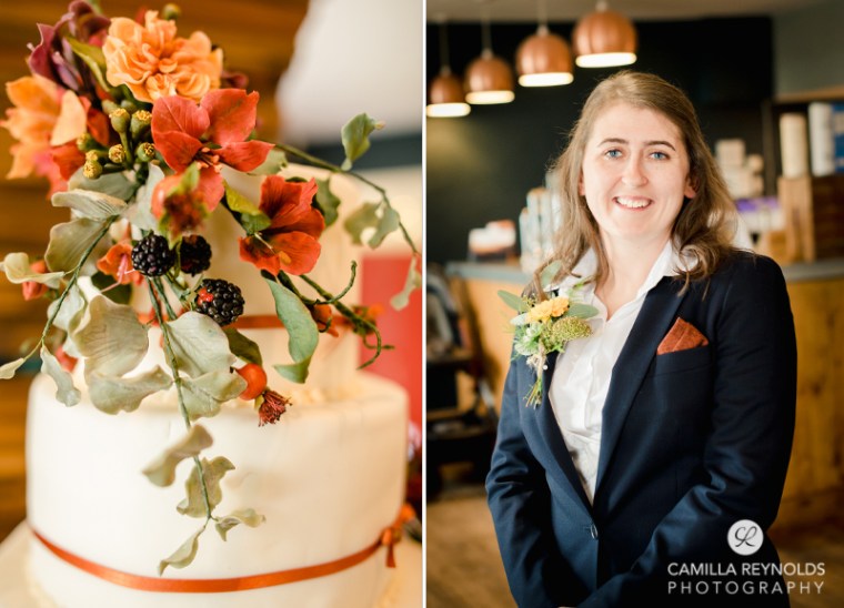 same sex lesbian wedding photography Cotswolds The Old Lodge (6)