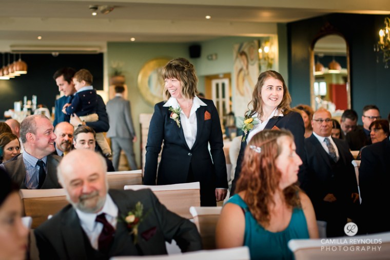 same sex lesbian wedding photography Cotswolds The Old Lodge (7)