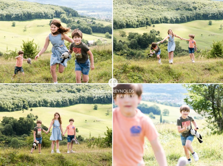 fun natural children photo shoot