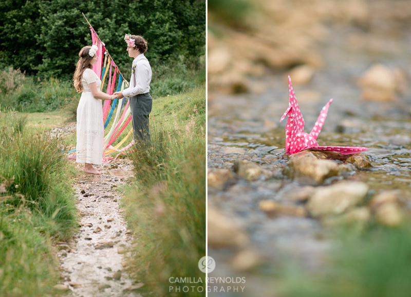 riverside river wedding Cotswolds