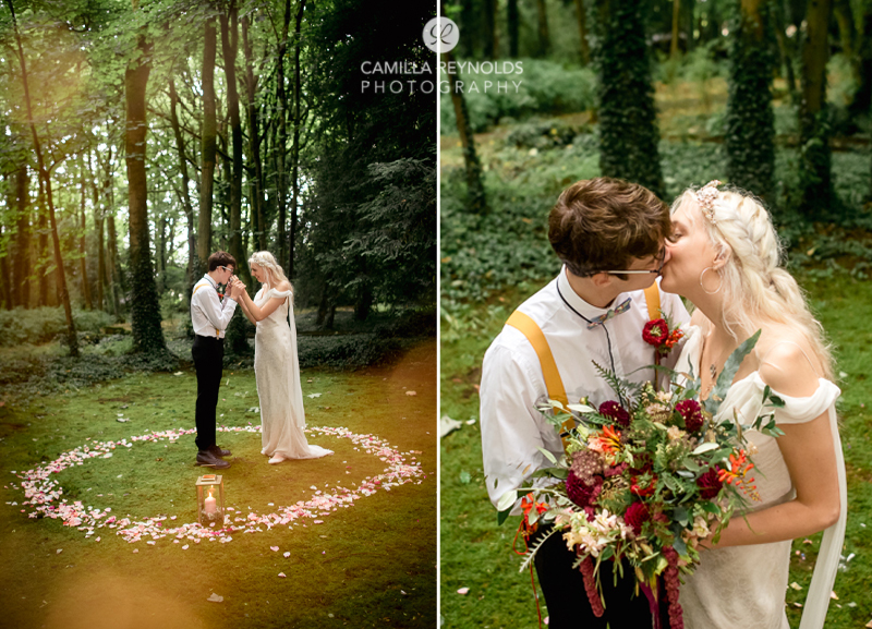 natural wedding photography Gloucestershire
