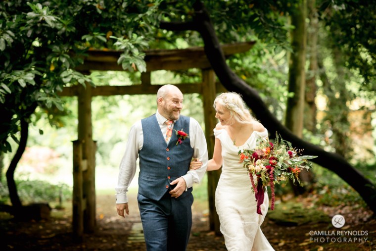 outdoor wedding ceremony cotwold