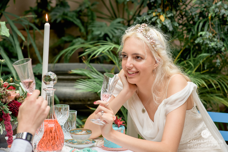 wedding bridal make up hair cotwolds