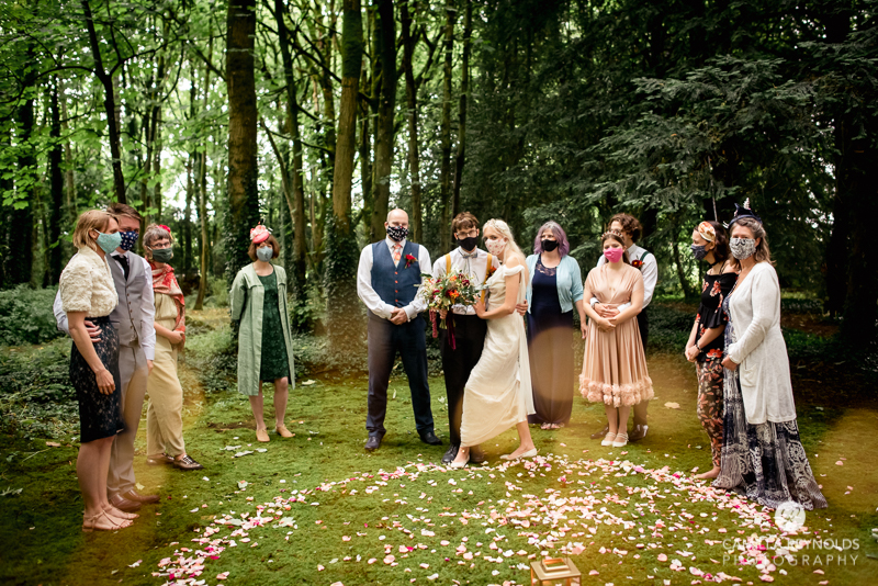 wedding face masks coronavirus