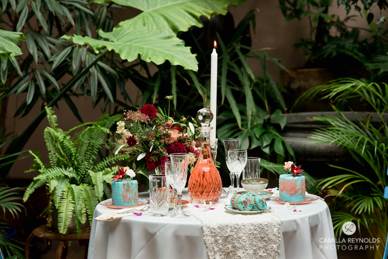 wedding table decor elegant