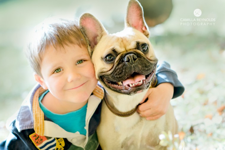 boy and dog natural family children photography Stroud