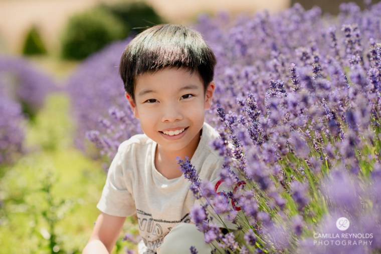 family photographer Cotwolds England UK lavender field
