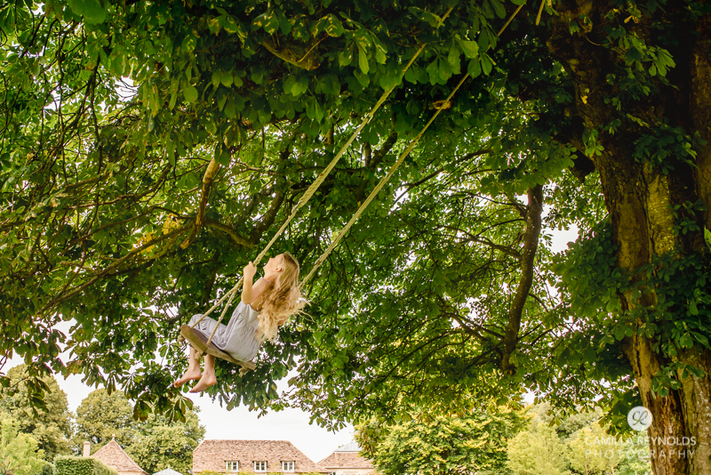 Gloucestershire photographer swing girl