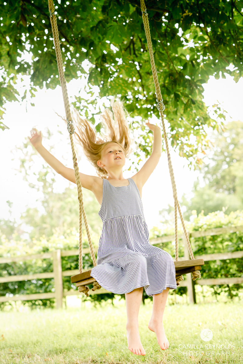 natural family photography tree swing