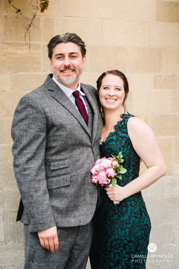 bride and groom micro wedding stroud registry  