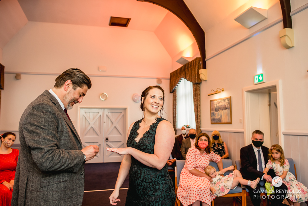 wedding photography cotswold registry office cheltenham Gloucester