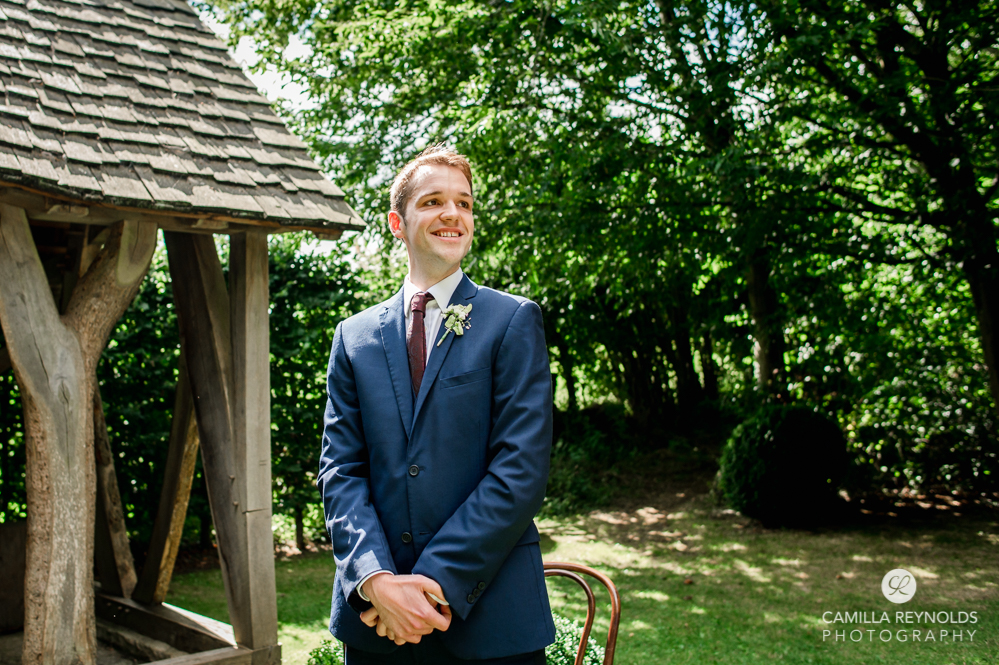 groom cripps barn wedding
