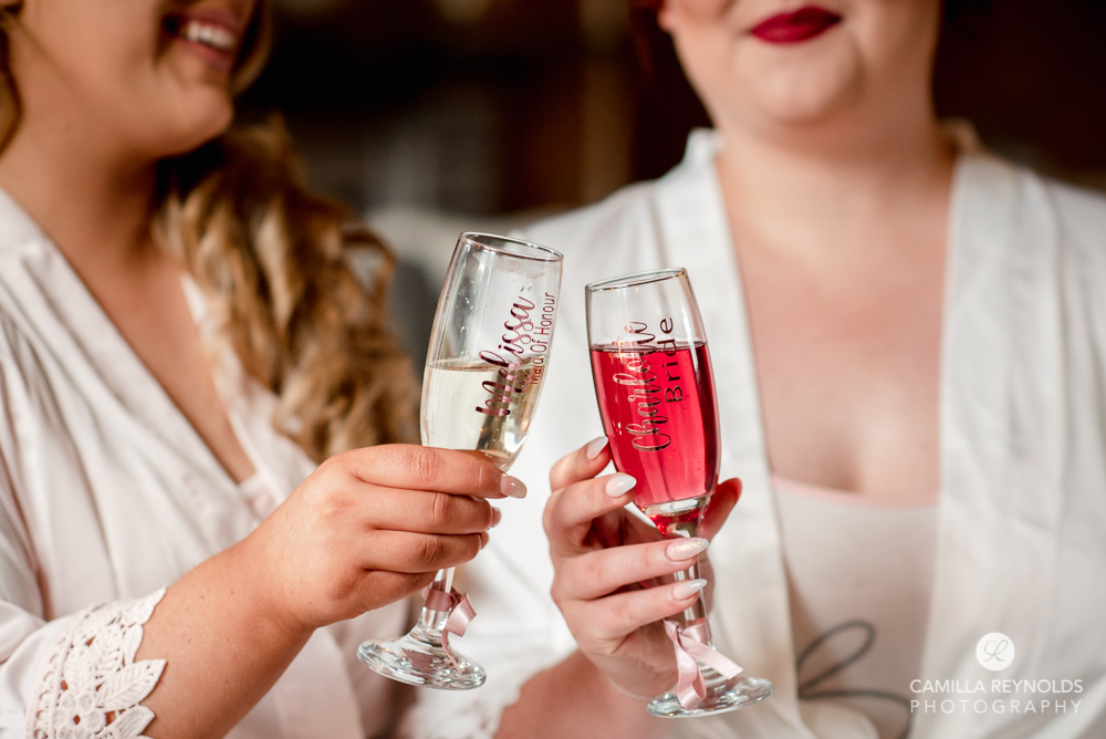 wedding glasses bride photography