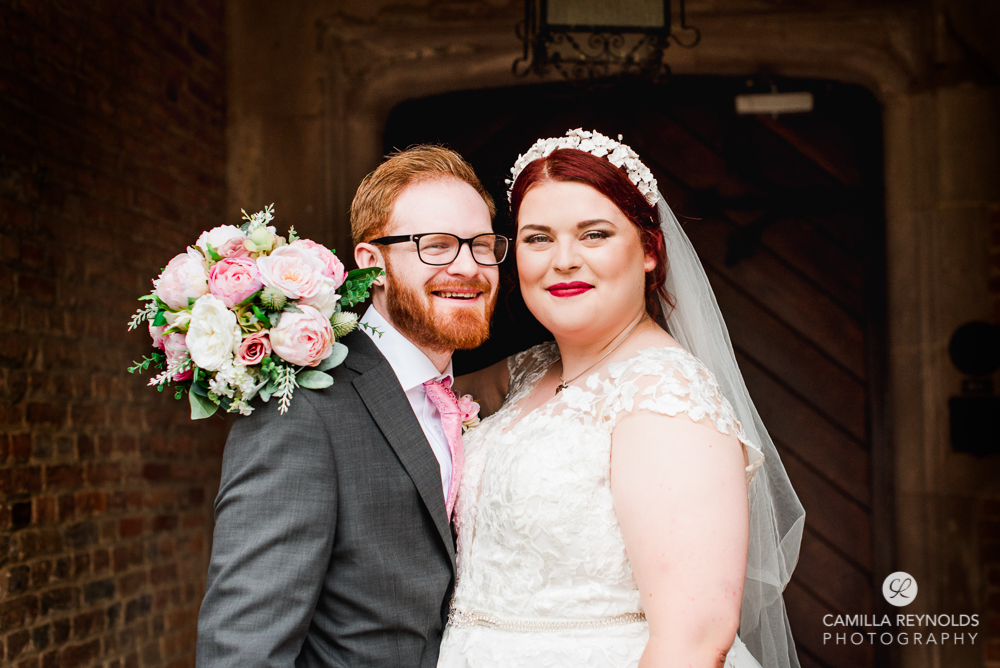 happy bride and groom uk bright colourful wedding photography
