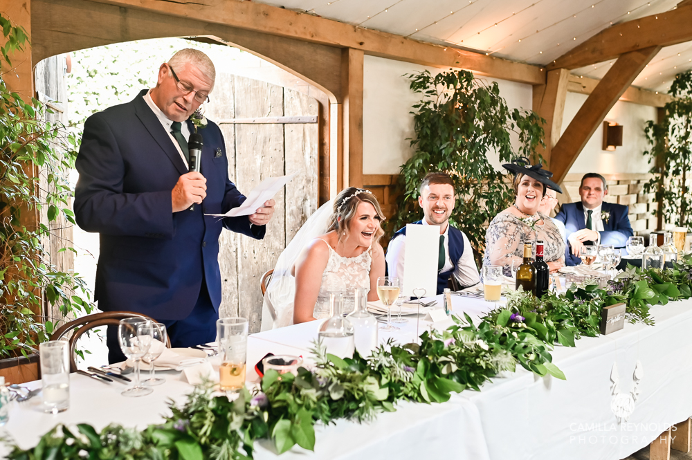 wedding speeches cripps old gore stone barn 