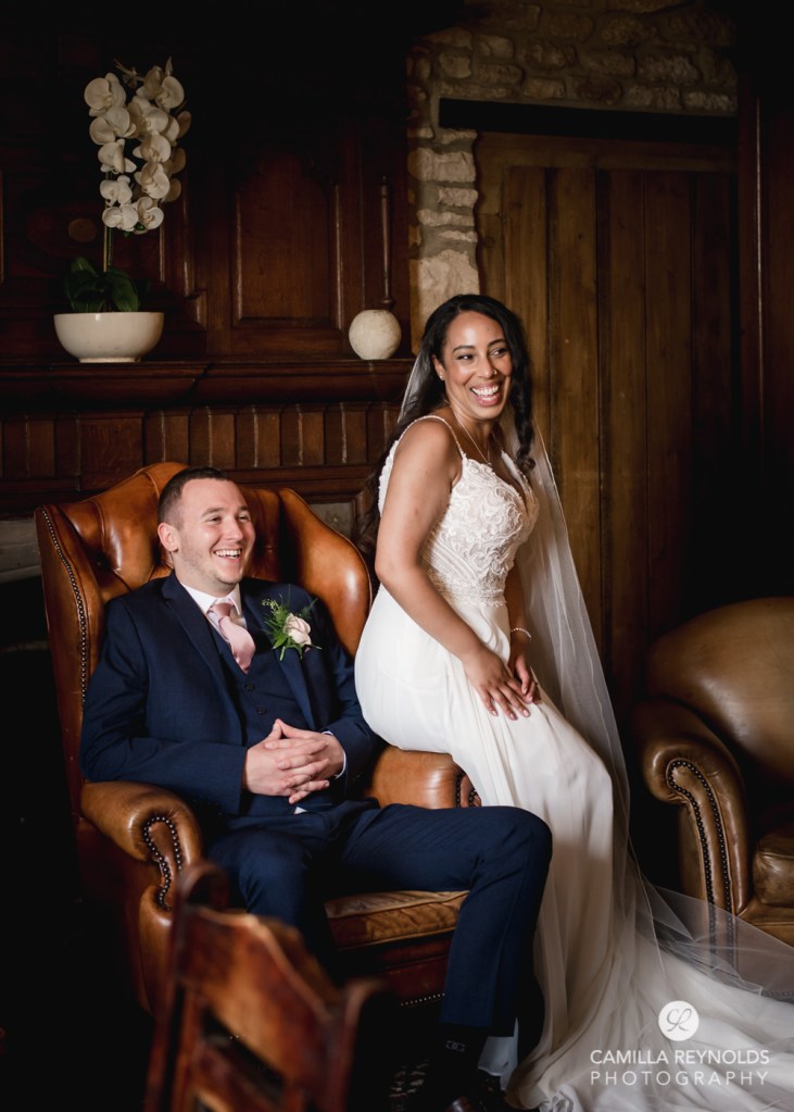 bride and groom cotswolds natural wedding photography