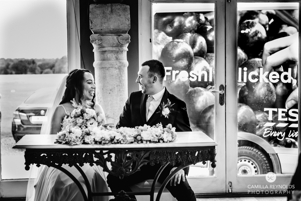 funny wedding photos cotswolds