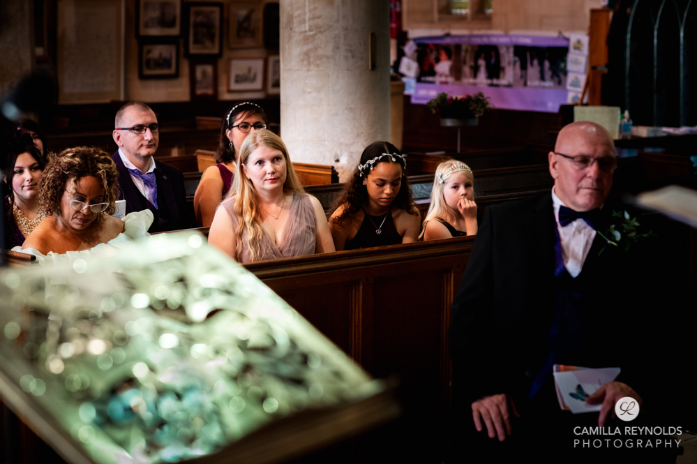 church ceremony cotswold wedding photography 