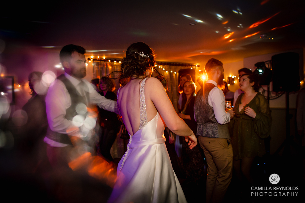 colourful creative wedding photography disco dancing