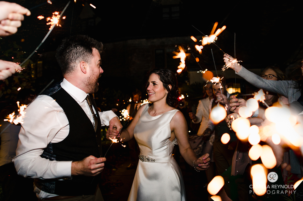 sparklers bride fun wedding photography 