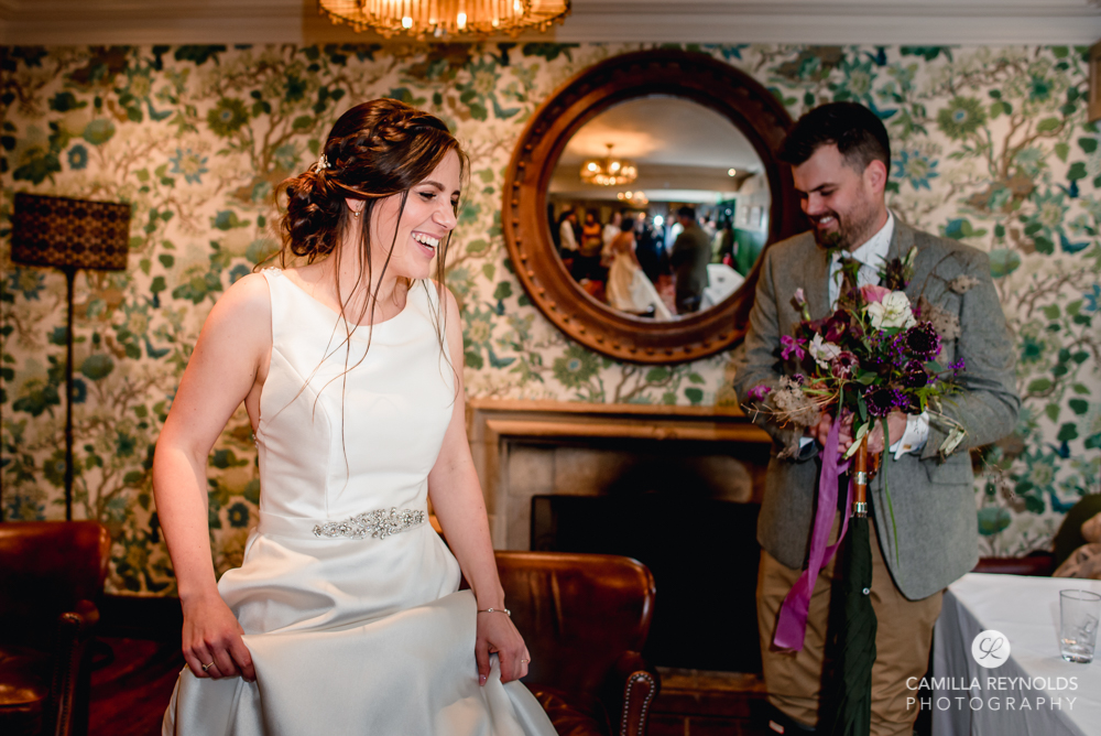 bride and groom relaxed wedding photography uk