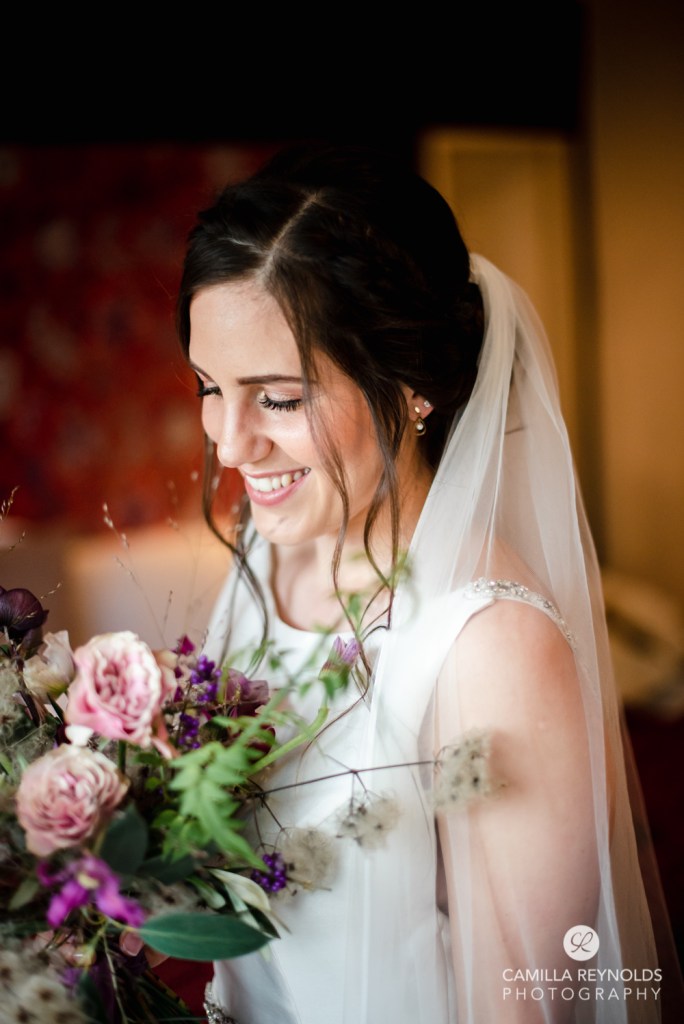 bride portrait natural wedding photography