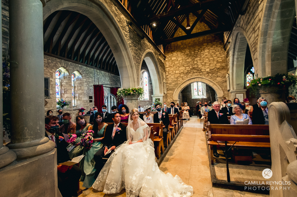 traditional church wedding cotswolds