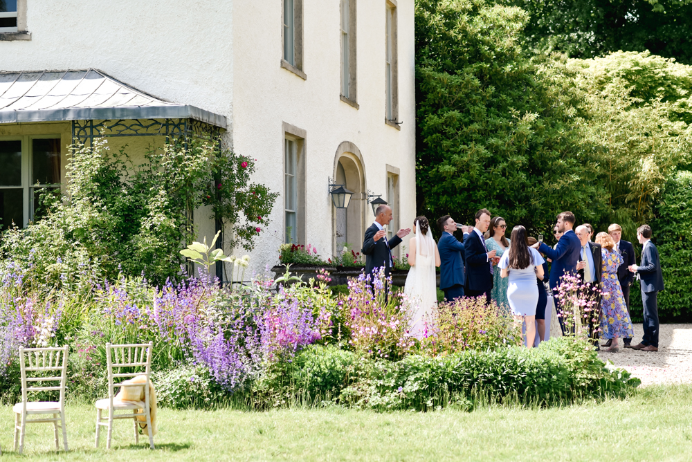 outdoor summer wedding at matara gloucestershire