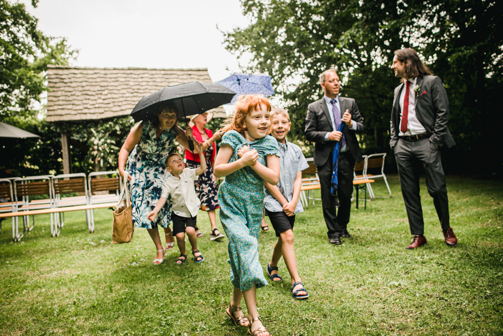 wet wedding england rain cotswolds
