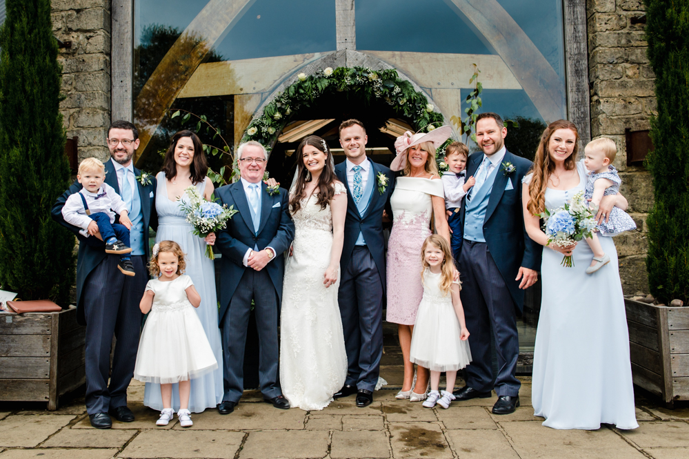 family group photos cripps barn wedding