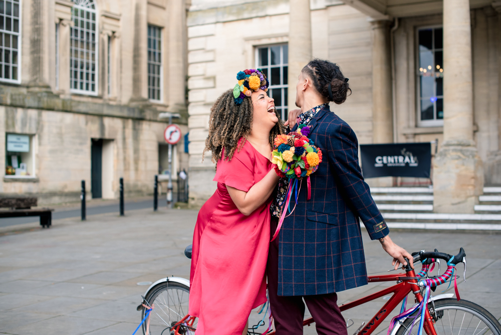 wedding tandem bike stroud 
