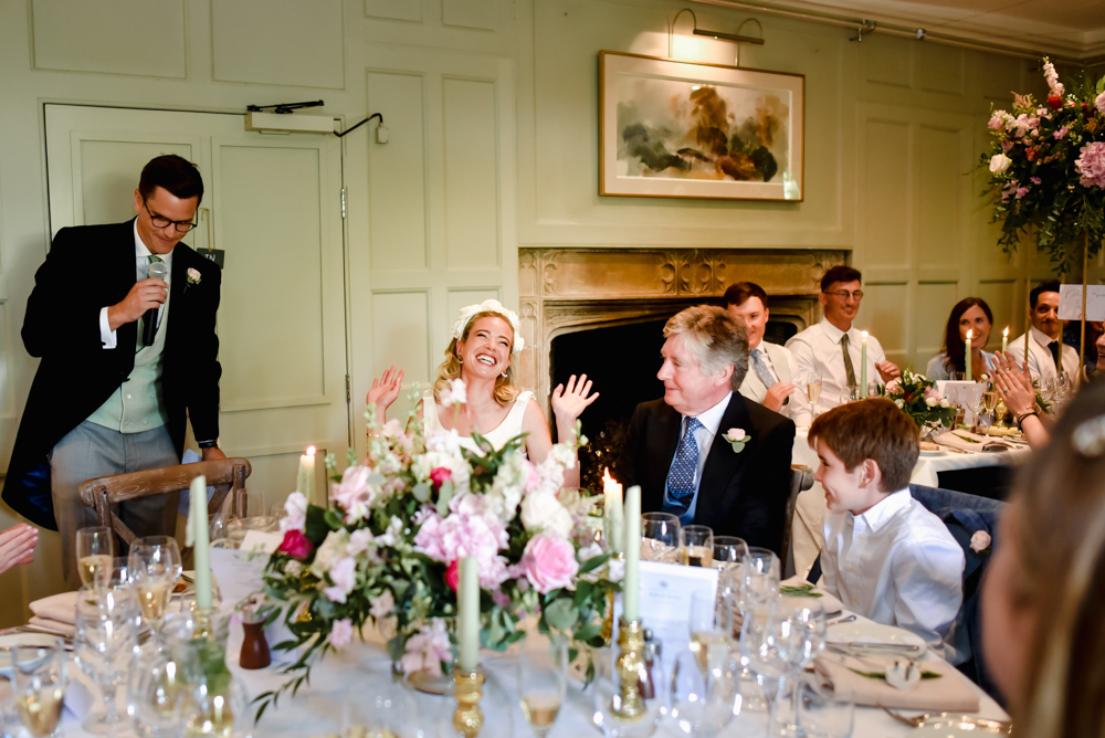 speeches barnsley house wedding cotswolds