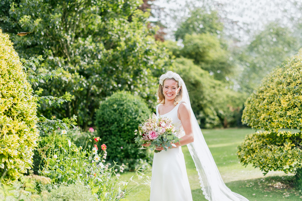 bride light airy wedding photography