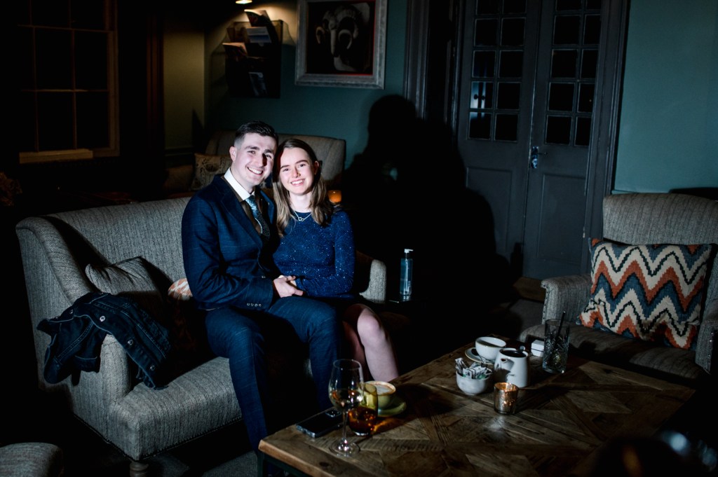 secret engagement proposal photo shoot painswick cotswolds