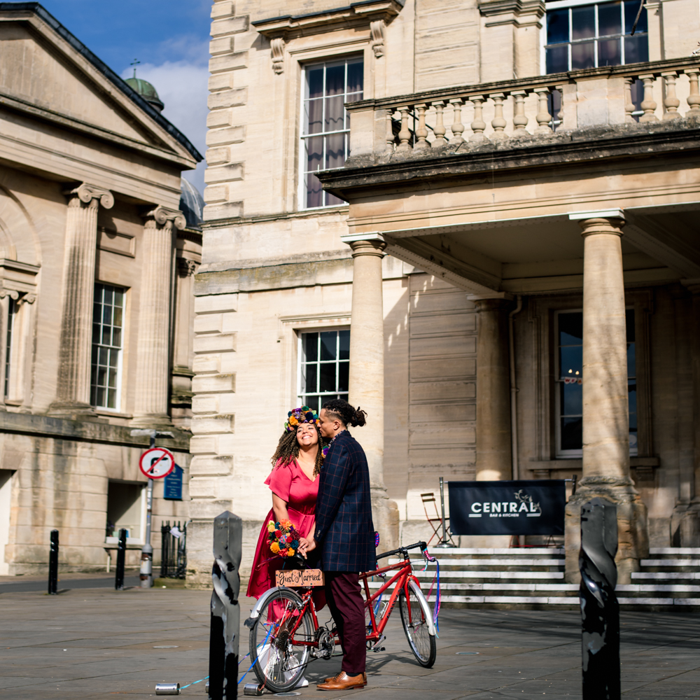 the sub rooms stroud registry office  wedding