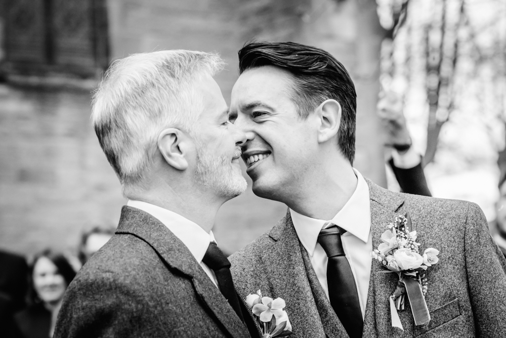 two grooms cotswold wedding photography