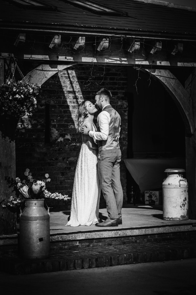 dramatic wedding photography