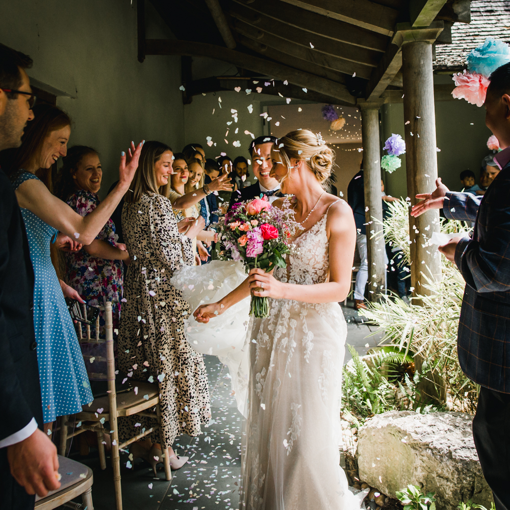 Cotswolds fun natural wedding photography 