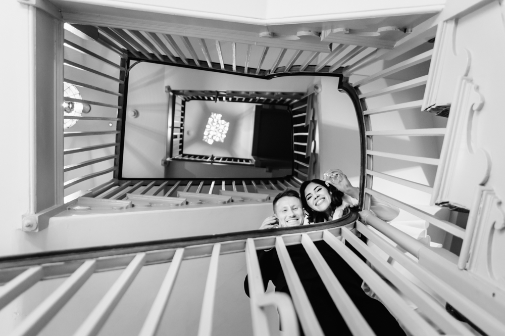 staircase painswick hotel