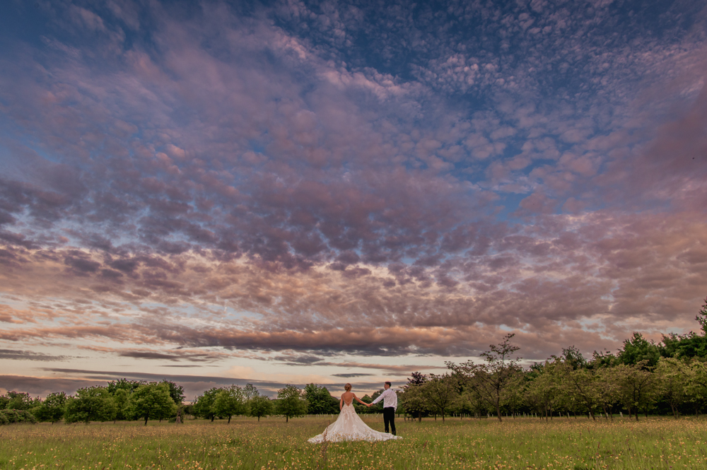 bride and groom sky wiltshire wedding photography 