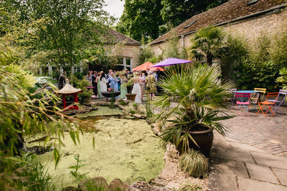 garden wedding matara courtyard gloucestershire