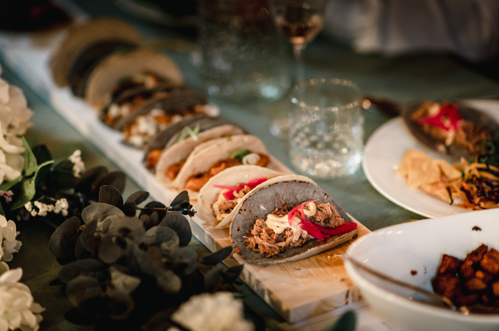 wedding tacos food catering