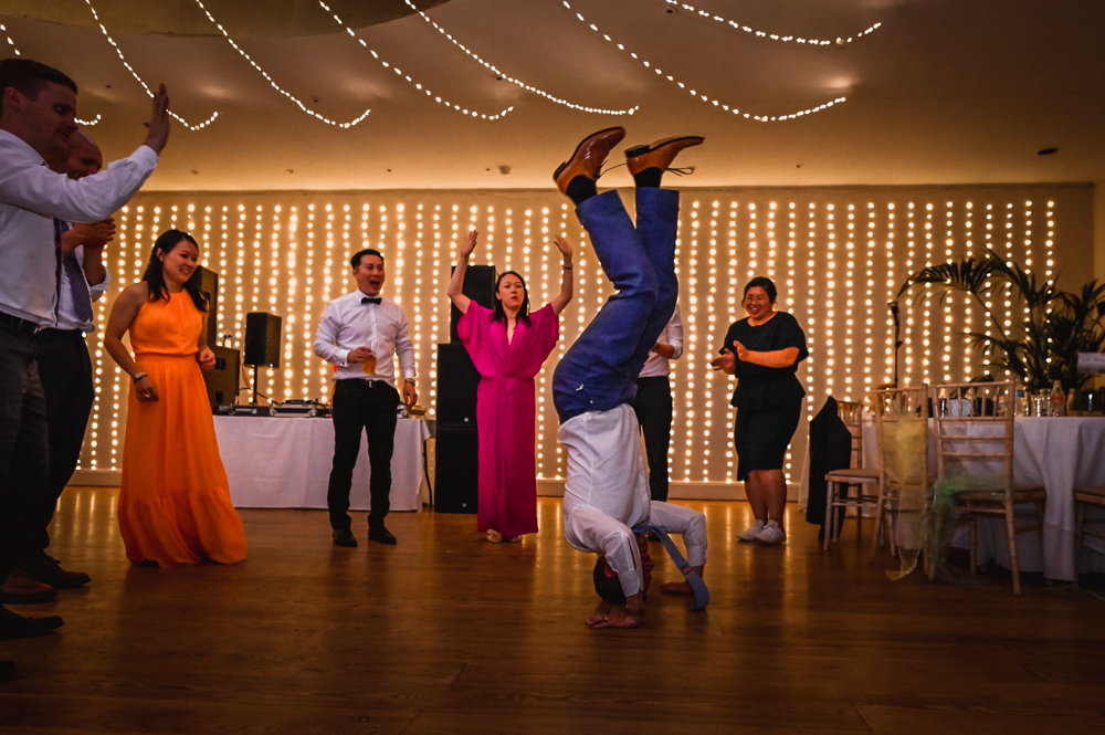 fun colourful wedding photography