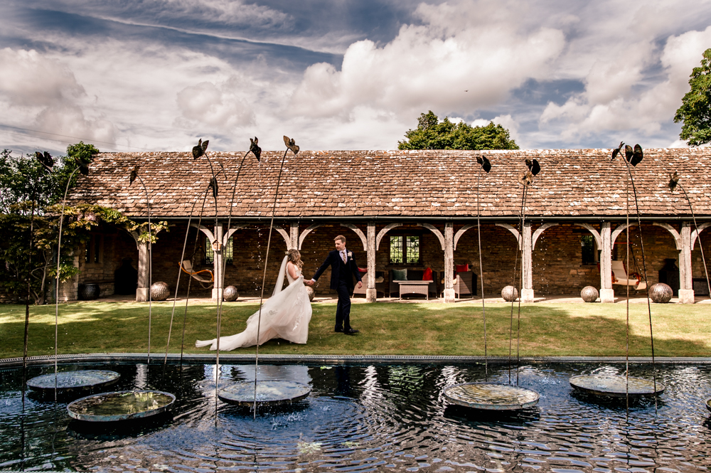 wedding at whatley manor cotswolds
