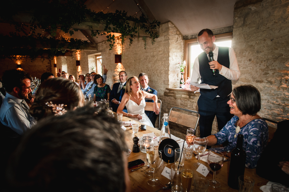 wedding speeches barn
