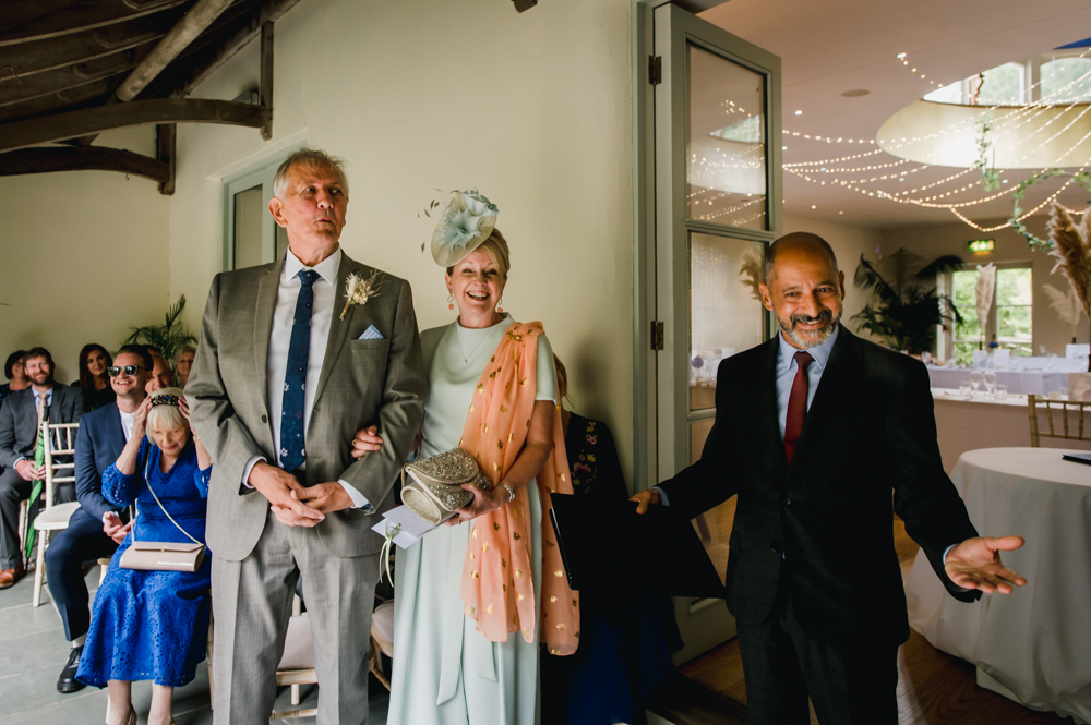 wedding ceremony  matara centre cotswolds