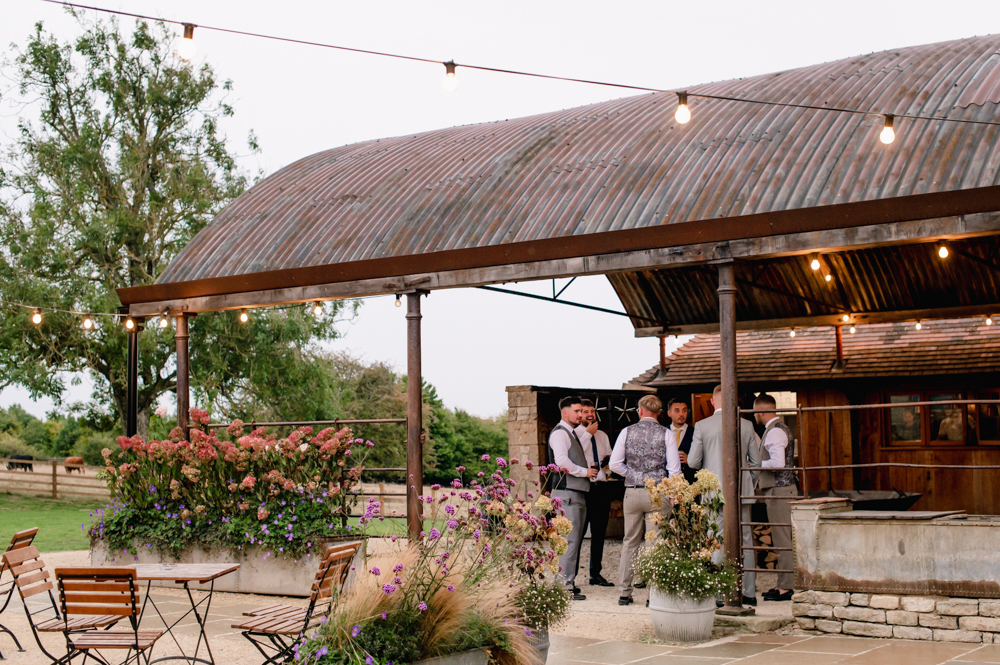 cotswold wedding yard space events old gore barn