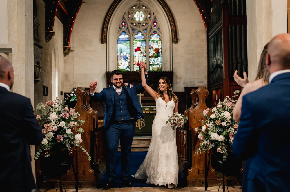 church wedding st george's cam dursley