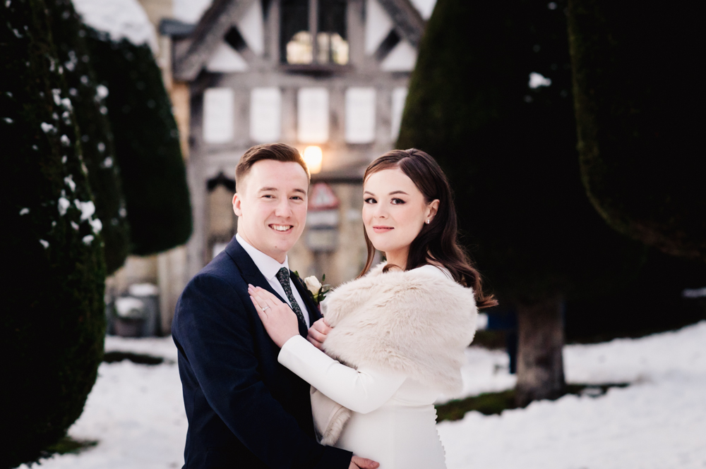 bride and groom colourful wedding photography